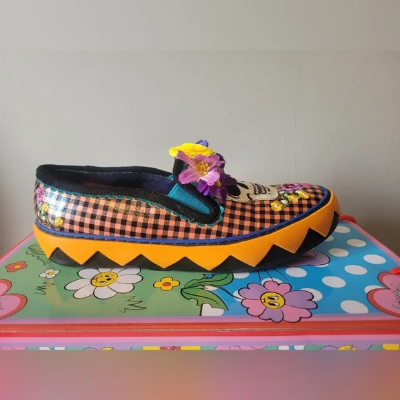 Irregular Choice Skullduggery Flats, VGUC, Size 36 - Picture 8 of 11